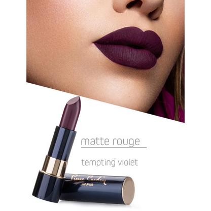 Matte Rouge Lipstick - Tempting Violet