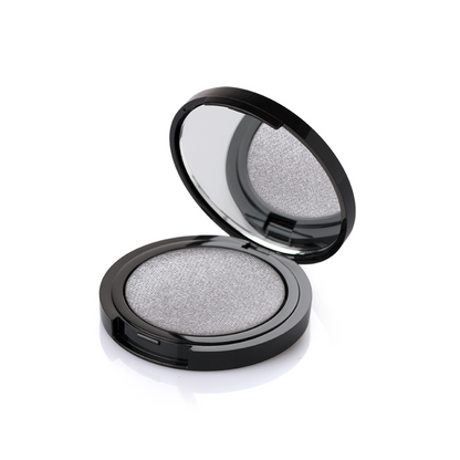 Pearly Velvet Eyeshadow - Silver Grey