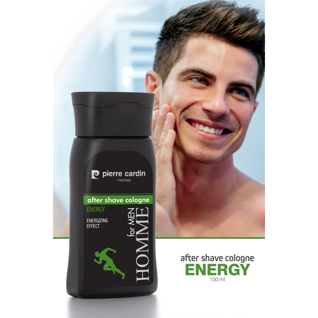 After Shave Cologne For Men - Energy