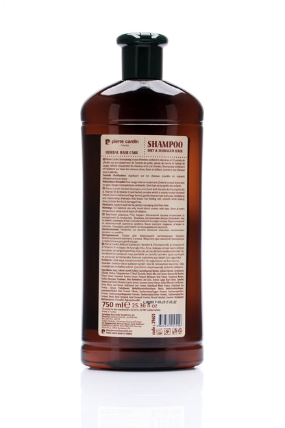 Herbal Shampoo - For Dry & Damaged Hair 750ml